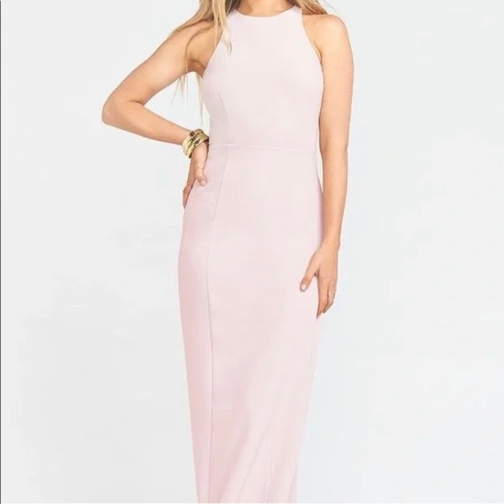 Pink Bridesmaid Dress
